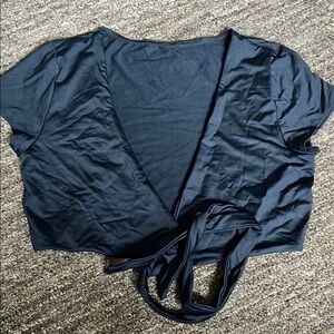 VITAMIN A SWIM CROP TOP
